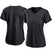 Black Authentic Walker Buehler Women's Boston Red Sox Pitch Fashion Jersey