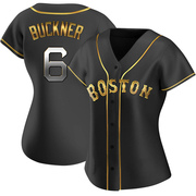 Black Golden Replica Bill Buckner Women's Boston Red Sox Alternate Jersey