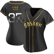 Black Golden Replica Bill Lee Women's Boston Red Sox Alternate Jersey