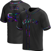 Black Holographic Replica Brayan Bello Men's Boston Red Sox Alternate Jersey