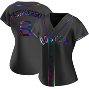 Black Holographic Replica Carl Yastrzemski Women's Boston Red Sox Alternate Jersey