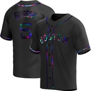 Black Holographic Replica Vaughn Grissom Men's Boston Red Sox Alternate Jersey