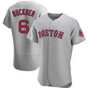 Gray Authentic Bill Buckner Men's Boston Red Sox Road Jersey