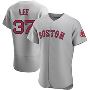 Gray Authentic Bill Lee Men's Boston Red Sox Road Jersey