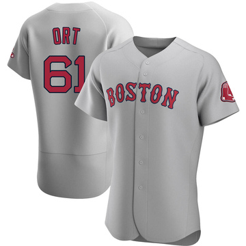 Kaleb Ort Boston Red Sox Men's Scarlet Roster Name & Number T-Shirt 