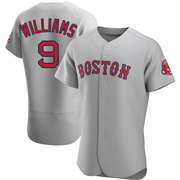 Gray Authentic Ted Williams Men's Boston Red Sox Road Jersey