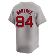 Gray Limited Carlos Narvaez Men's Boston Red Sox Away Jersey