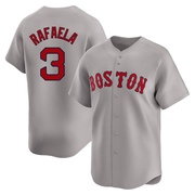 Gray Limited Ceddanne Rafaela Men's Boston Red Sox Away Jersey