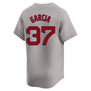 Gray Limited Jhostynxon Garcia Men's Boston Red Sox Away Jersey