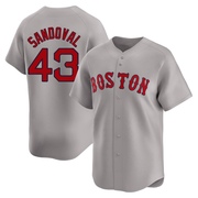 Gray Limited Patrick Sandoval Men's Boston Red Sox Away Jersey