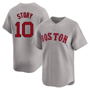 Gray Limited Trevor Story Men's Boston Red Sox Away Jersey