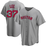 Gray Replica Bill Lee Men's Boston Red Sox Road Jersey