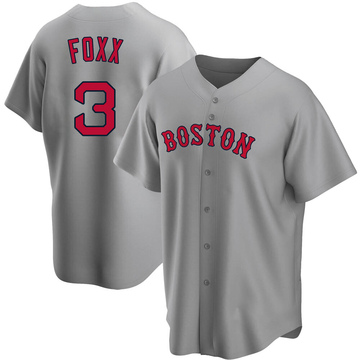 Women's Majestic Boston Red Sox #3 Jimmie Foxx Replica Navy Blue