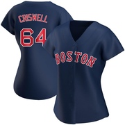 Navy Authentic Cooper Criswell Women's Boston Red Sox Alternate Jersey