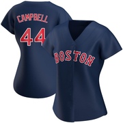 Navy Authentic Isaiah Campbell Women's Boston Red Sox Alternate Jersey