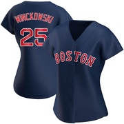 Navy Authentic Josh Winckowski Women's Boston Red Sox Alternate Jersey