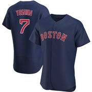 Navy Authentic Masataka Yoshida Men's Boston Red Sox Alternate Jersey