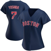 Navy Authentic Masataka Yoshida Women's Boston Red Sox Alternate Jersey