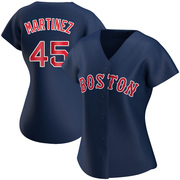 Navy Authentic Pedro Martinez Women's Boston Red Sox Alternate Jersey