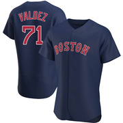 Navy Authentic Phillips Valdez Men's Boston Red Sox Alternate Jersey