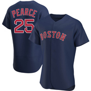 Navy Authentic Steve Pearce Men's Boston Red Sox Alternate Jersey