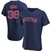 Navy Authentic Triston Casas Men's Boston Red Sox Alternate Jersey