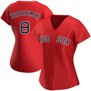 Red Authentic Carl Yastrzemski Women's Boston Red Sox Alternate Jersey