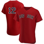 Red Authentic Connor Wong Men's Boston Red Sox Alternate Team Jersey