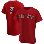 Red Authentic Masataka Yoshida Men's Boston Red Sox Alternate Team Jersey