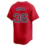 Red Limited Eduardo Nunez Youth Boston Red Sox Alternate Jersey