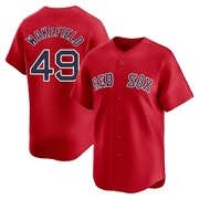 Red Limited Tim Wakefield Youth Boston Red Sox Alternate Jersey