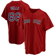 Red Replica Brayan Bello Youth Boston Red Sox Alternate Jersey