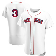 White Authentic Babe Ruth Men's Boston Red Sox Home Team Jersey