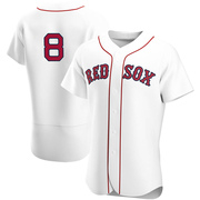 White Authentic Carl Yastrzemski Men's Boston Red Sox Home Team Jersey