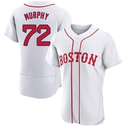 White Authentic Chris Murphy Men's Boston Red Sox 2021 Patriots' Day Jersey