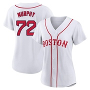 White Authentic Chris Murphy Women's Boston Red Sox 2021 Patriots' Day Jersey