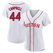 White Authentic Isaiah Campbell Women's Boston Red Sox 2021 Patriots' Day Jersey