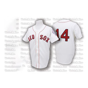 White Authentic Jim Rice Men's Boston Red Sox 1987 Throwback Jersey