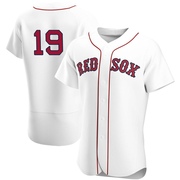 White Authentic Pablo Reyes Men's Boston Red Sox Home Team Jersey