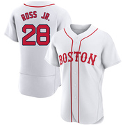 White Authentic Robbie Ross Jr. Men's Boston Red Sox 2021 Patriots' Day Jersey