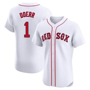 White Elite Bobby Doerr Men's Boston Red Sox Home Jersey