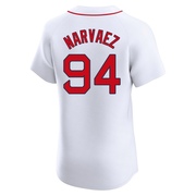 White Elite Carlos Narvaez Men's Boston Red Sox Home Jersey