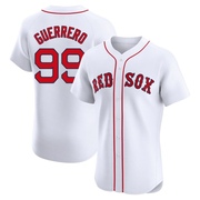 White Elite Luis Guerrero Men's Boston Red Sox Home Jersey