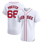 White Elite Quinn Priester Men's Boston Red Sox Home Jersey