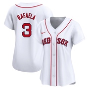 White Limited Ceddanne Rafaela Women's Boston Red Sox Home Jersey