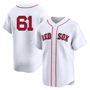 White Limited Chase Shugart Men's Boston Red Sox 2nd Home Jersey