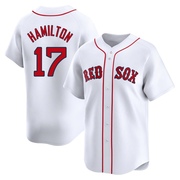 White Limited David Hamilton Youth Boston Red Sox Home Jersey