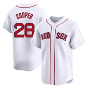 White Limited Garrett Cooper Youth Boston Red Sox Home Jersey