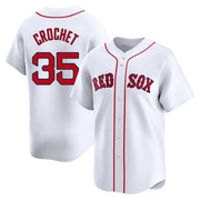 White Limited Garrett Crochet Men's Boston Red Sox Home Jersey