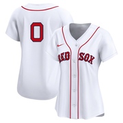 White Limited Hunter Dobbins Women's Boston Red Sox 2nd Home Jersey